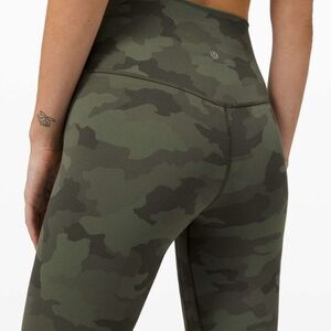 Lululemon Camouflage Align Leggings.